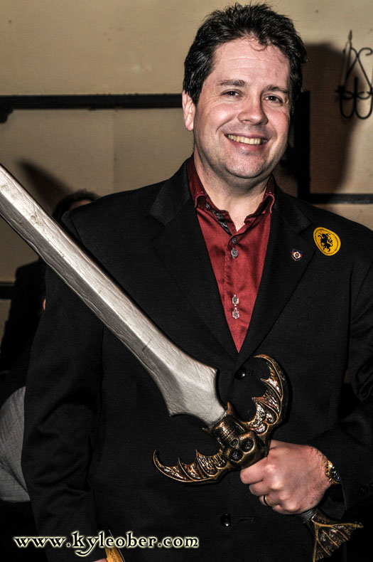 Ben T with Sword