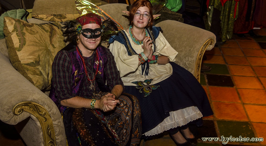 Coran Tanwyn and Brighid Valendall