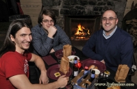 By the Fireplace